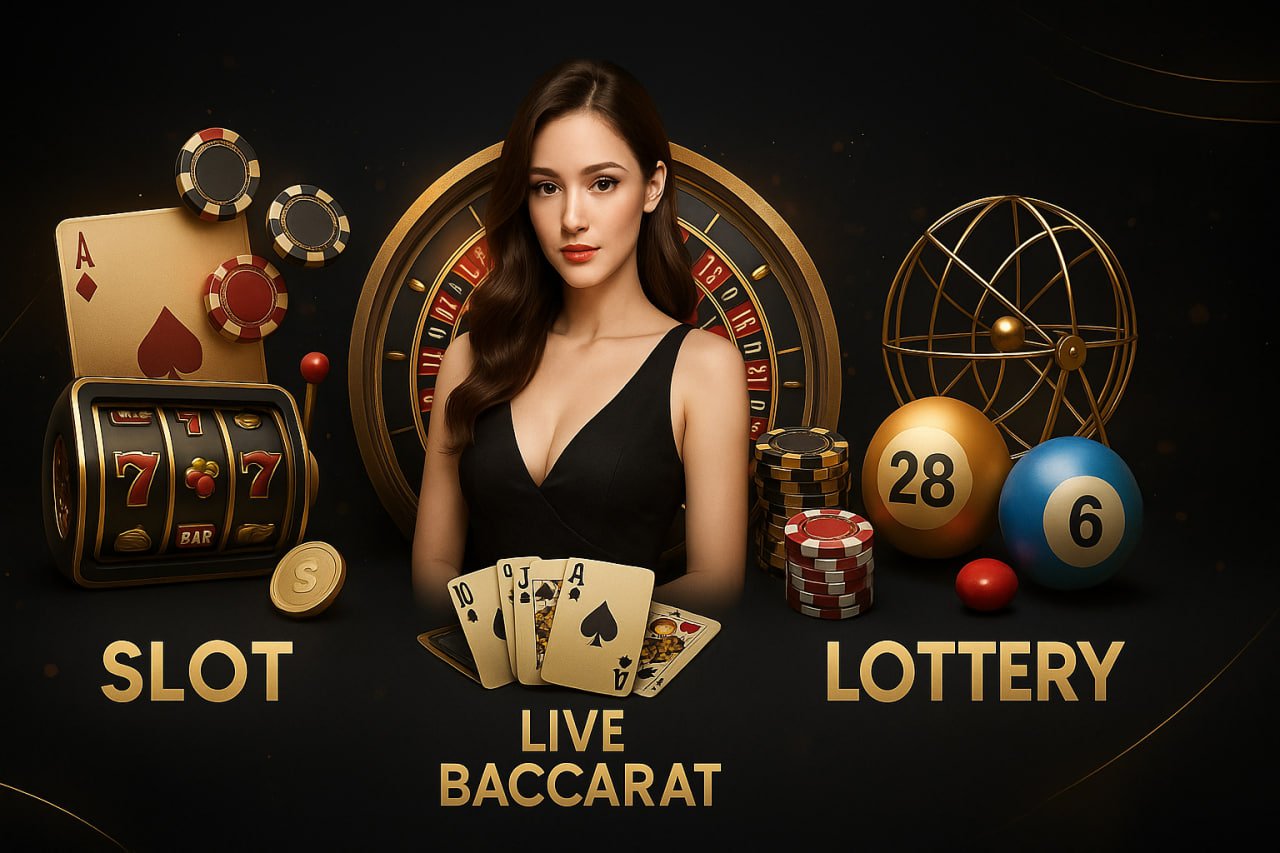 Gopa69 Live Casino dealer profesional di meja Baccarat live dengan suasana studio kasino eksklusif berkelas
